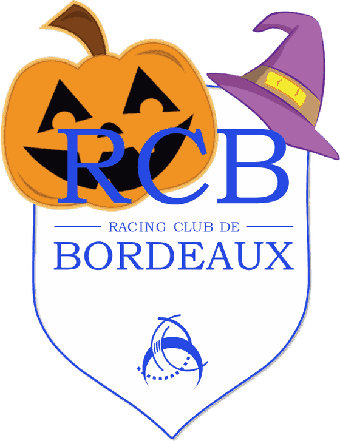 Écusson du Racing, version halloween
