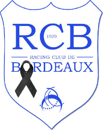 Écusson du Racing, version ruban noir
